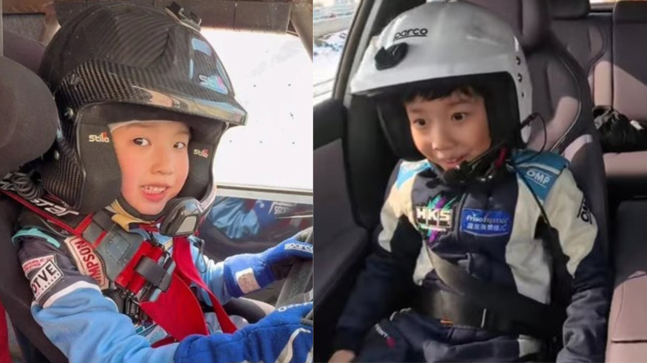 ৭ বছর বয়সেই পেশাদার কার রেসার, অবাক নেটিজেনরা