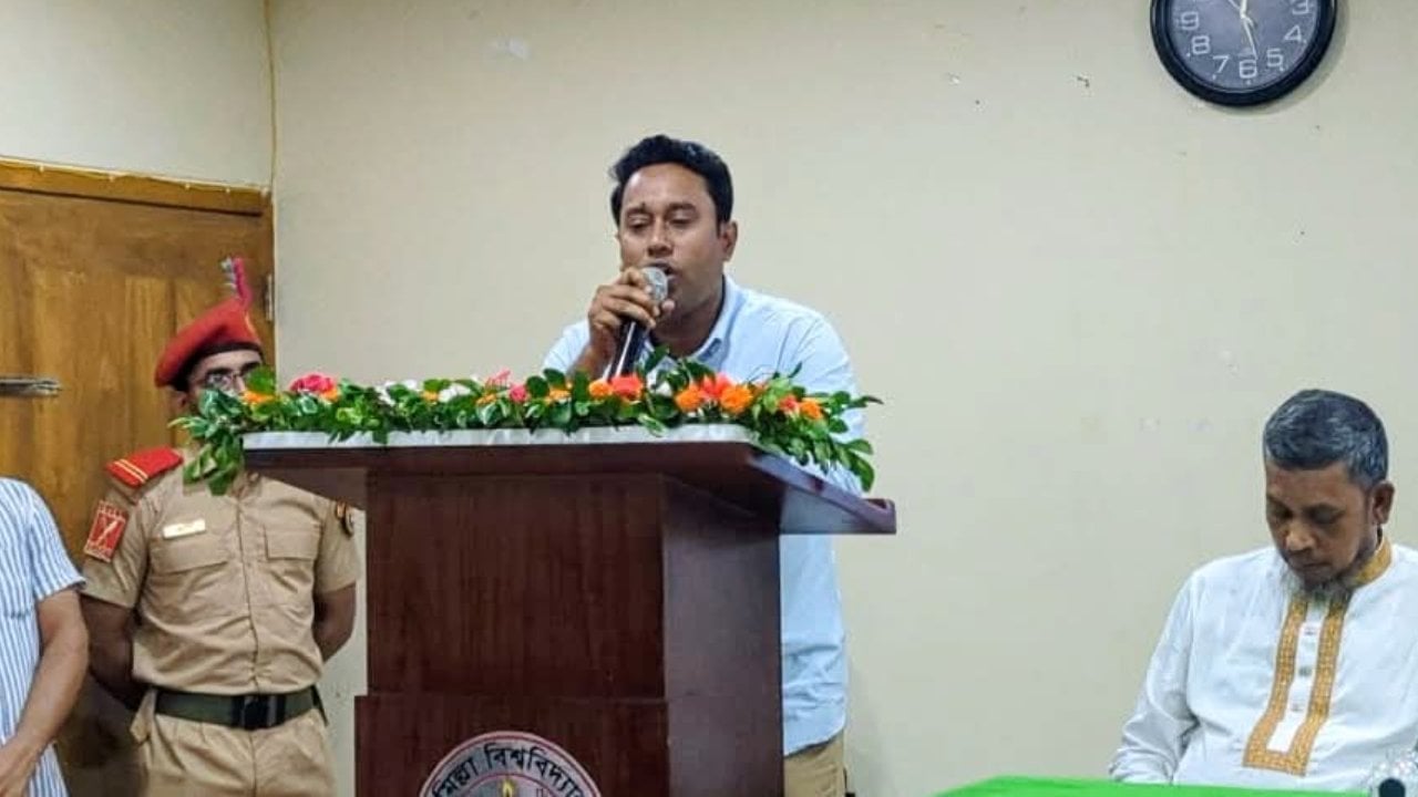 সহাবস্থানের ক্যাম্পাস গড়ার আহ্বান কুবি ছাত্রদল আহ্বায়কের