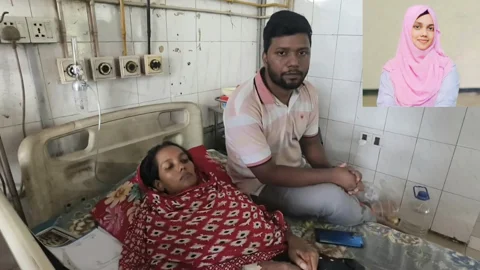 পেটে গজ রেখে সেলাই, মৃত্যুর সঙ্গে পাঞ্জা লড়ছেন নার্স বিথী