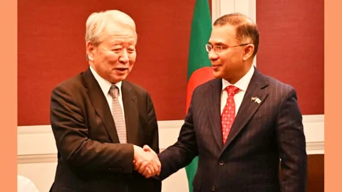 প্রধানমন্ত্রীর সঙ্গে জাইকা প্রেসিডেন্টের সাক্ষাৎ, প্রযুক্তি ও উদ্ভাবন নগরী প্রতিষ্ঠার প্রস্তাব