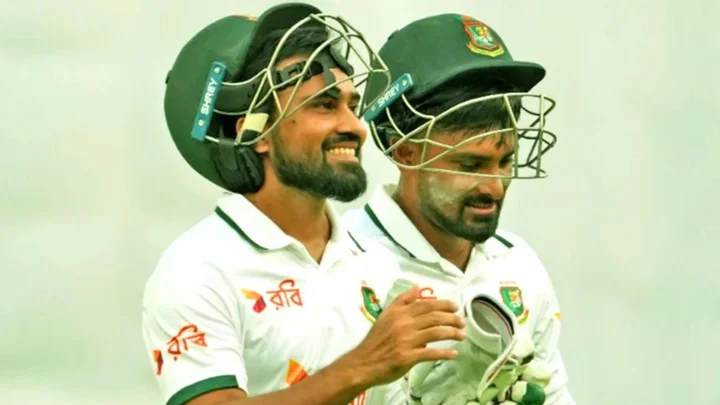 সাদমান অপরাজিত ৯৯ রানে, দিন শেষে বাংলাদেশ ২১৩