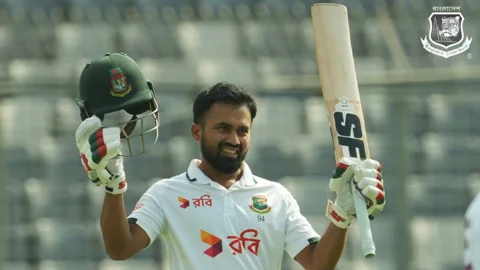 সেঞ্চুরির পরই আউট সাদমান, হৃদয়ও ফিরলেন