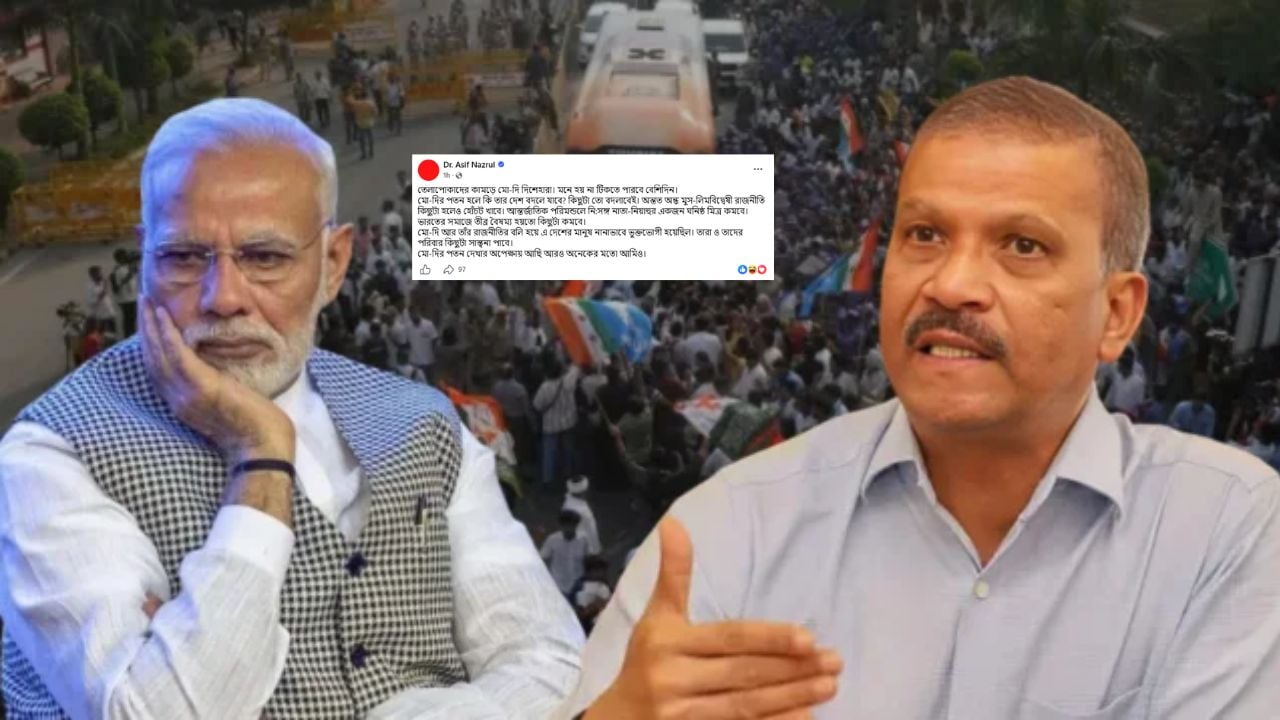 মোদির পতন দেখার অপেক্ষায় আছি: আসিফ নজরুল