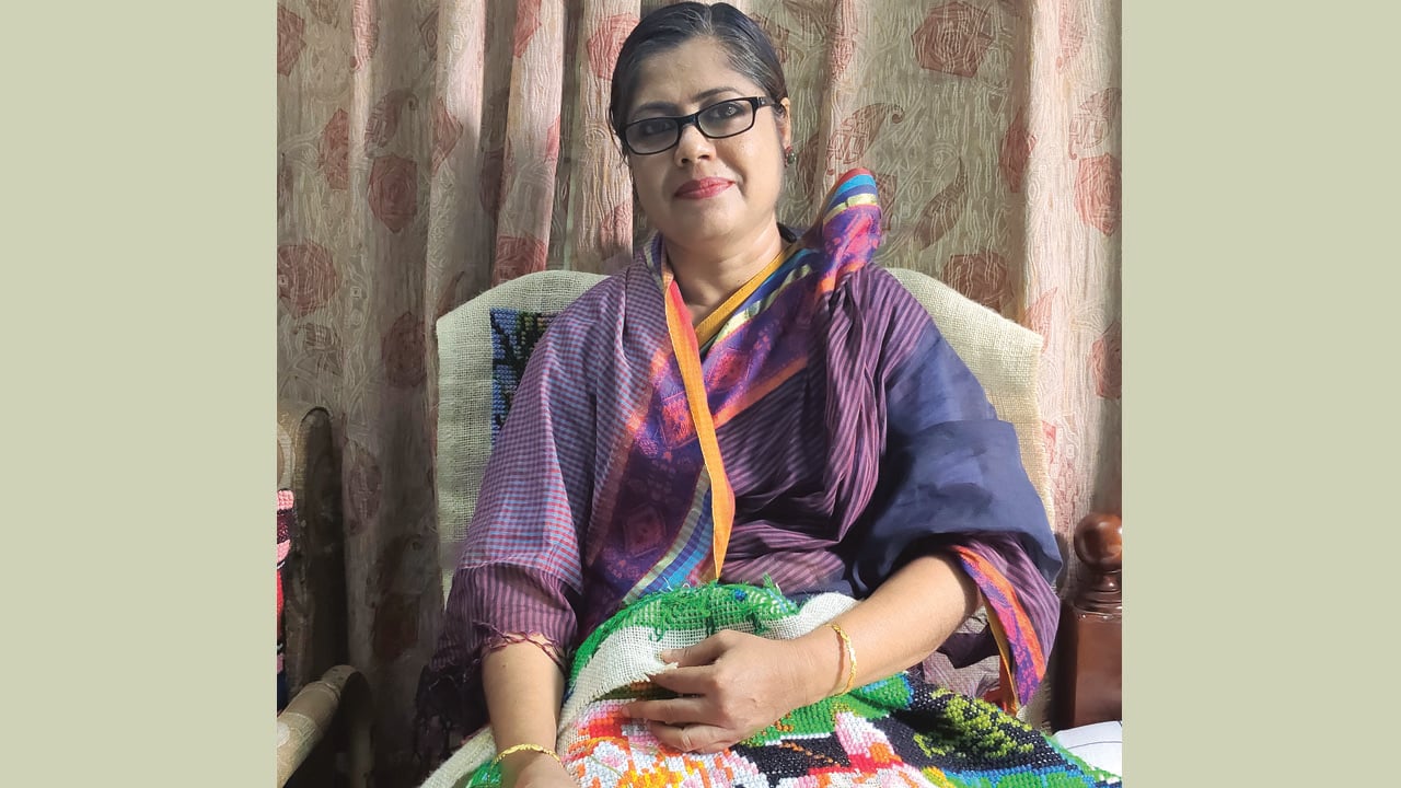 নারী উদ্যোক্তা তানিয়া আফরোজ। 