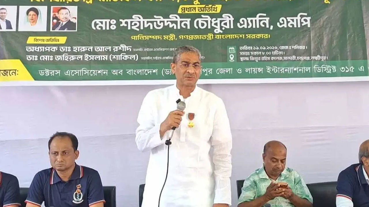 বিরোধীদলের কারণে কেউ কেউ ডিসেম্বরে আসতে চায়: পানিসম্পদ মন্ত্রী