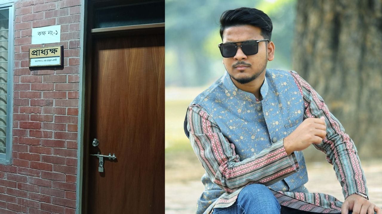 জাবিতে প্রভোস্টের কক্ষে হল ছাত্রদল সভাপতির তালা