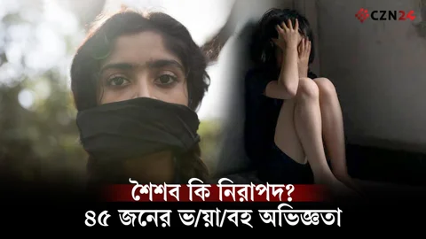 শৈশবেই যৌন নিপীড়ন, ২৪ ঘণ্টায় ৪৫ জনের ভয়াবহ অভিজ্ঞতা