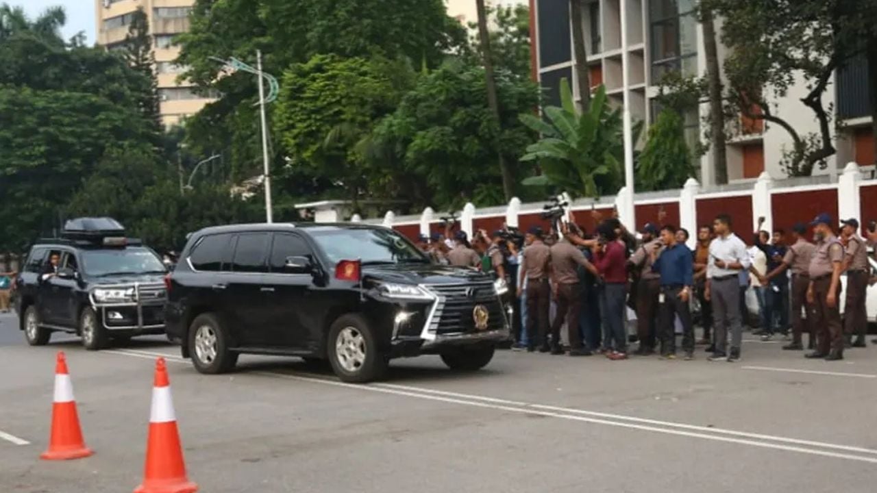 বঙ্গভবনে নবনির্বাচিত রাষ্ট্রপতি