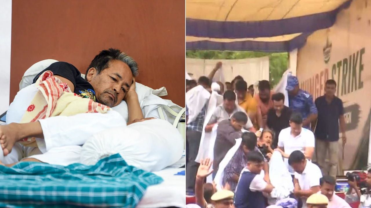 ২০ দিন ধরে অনশনরত ওয়াংচুককে হাসপাতালে নিলো দিল্লি পুলিশ