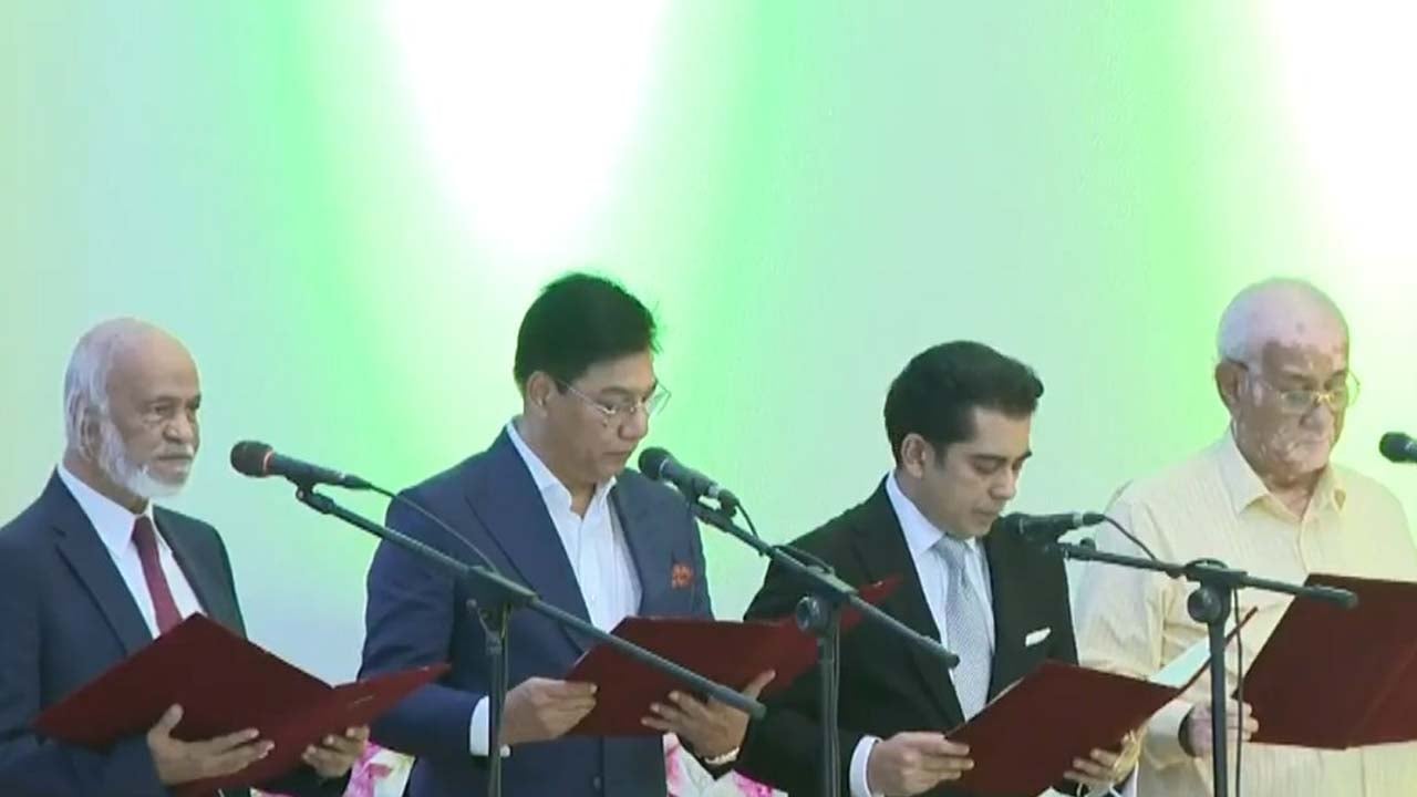 শপথ নিলেন ৪ মন্ত্রী ও দুই প্রতিমন্ত্রী