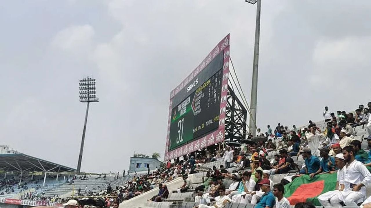 টিকিট ছাড়া দুই গ্যালারিতে দেখা যাবে মিরপুর টেস্ট
