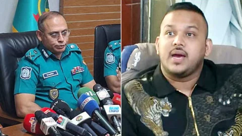 প্রিজন ভ্যানের তালা খুলে ‘পিচ্চি রাজা’ কে প্রাইভেটকারে তুলে দেন এসআই প্রবীর: জিএমপি