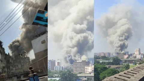 টঙ্গীতে ওষুধ কারখানা আগুন, নিয়ন্ত্রণে ফায়ার সার্ভিসের ৩ ইউনিট