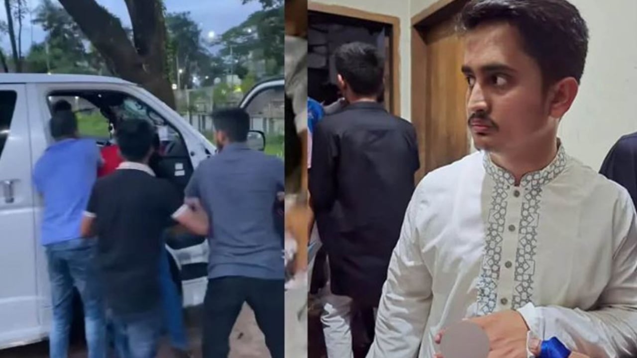 হবিগঞ্জে নাসীরুদ্দীন পাটওয়ারী-সারজিস আলমের গাড়িবহরে হামলা