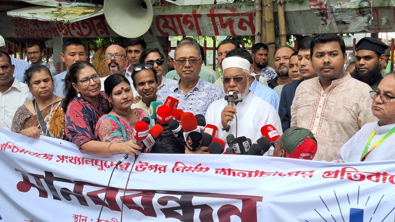 ‘শেখ হাসিনার মতো ভোটাধিকার হরণ করে ক্ষমতায় এসেছেন শুভেন্দু’