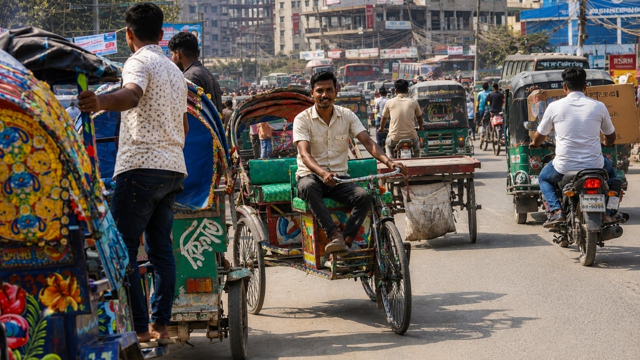 রাজধানীর সড়ক থেকে উঠে যাচ্ছে অটোরিকশা