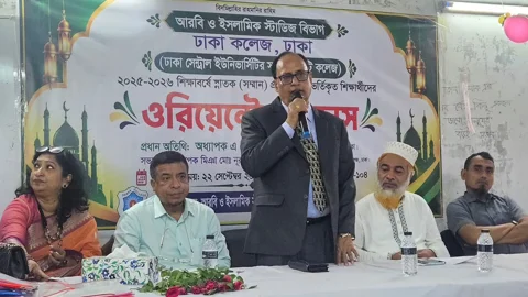 প্রতিটি আন্দোলনে ঢাকা কলেজের শিক্ষার্থীদের ভূমিকা রয়েছে: উপাধ্যক্ষ 