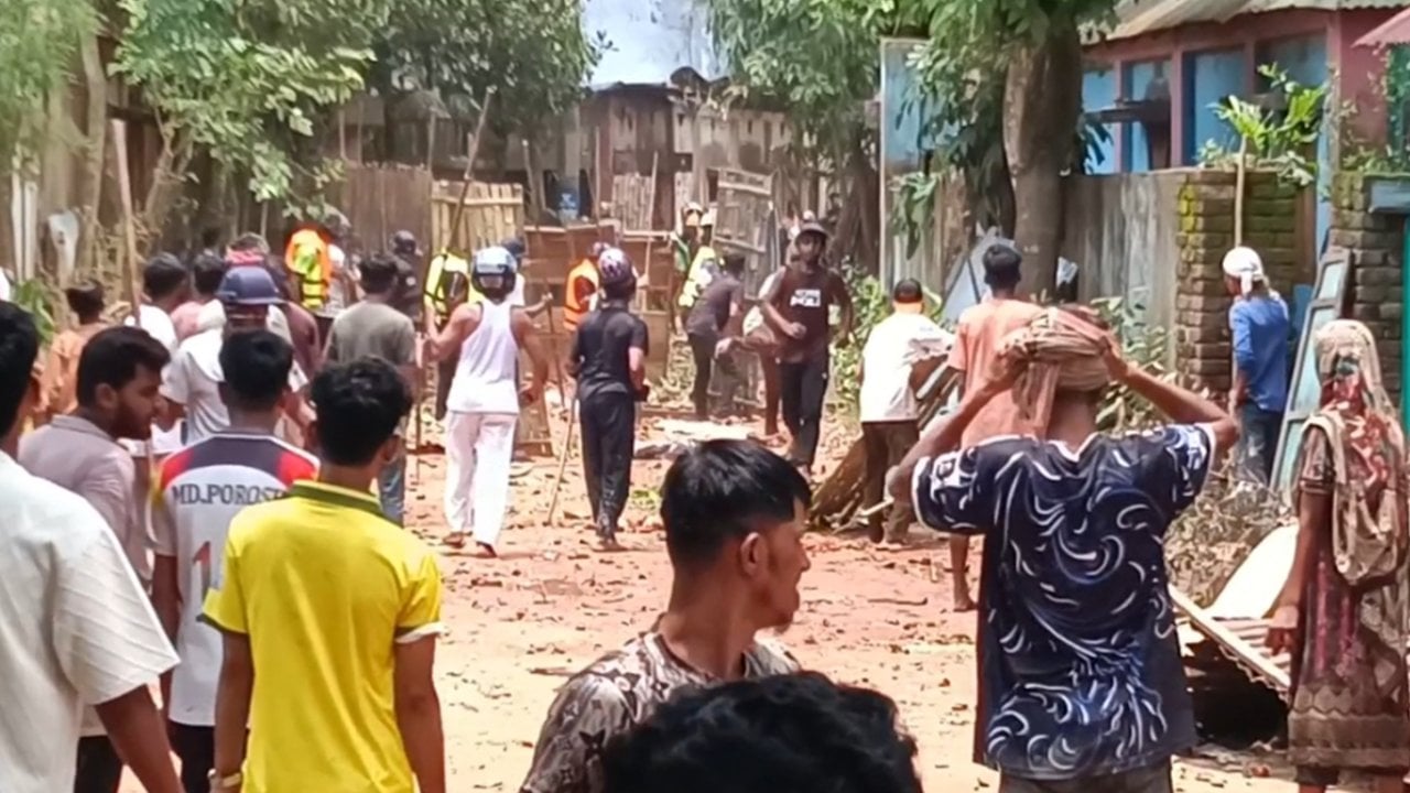 ব্রাহ্মণবাড়িয়ায় চায়ের দোকান উচ্ছেদ নিয়ে সংঘর্ষ, আহত ২০