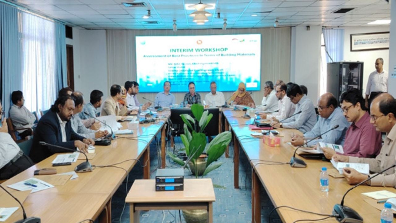 এলজিইডিতে নির্মাণসামগ্রী মূল্যায়ন বিষয়ক কর্মশালা অনুষ্ঠিত