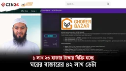 ঘরের বাজারের ৪২ লাখের বেশি তথ্য ডার্ক ওয়েবে বিক্রির দাবি
