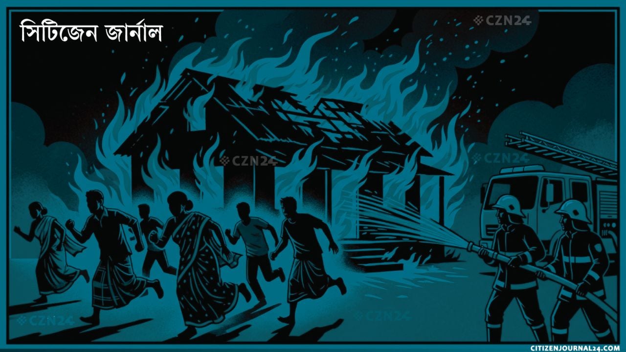 মিরপুর কালশী বস্তিতে আগুন, নিয়ন্ত্রণে ৫ ইউনিট