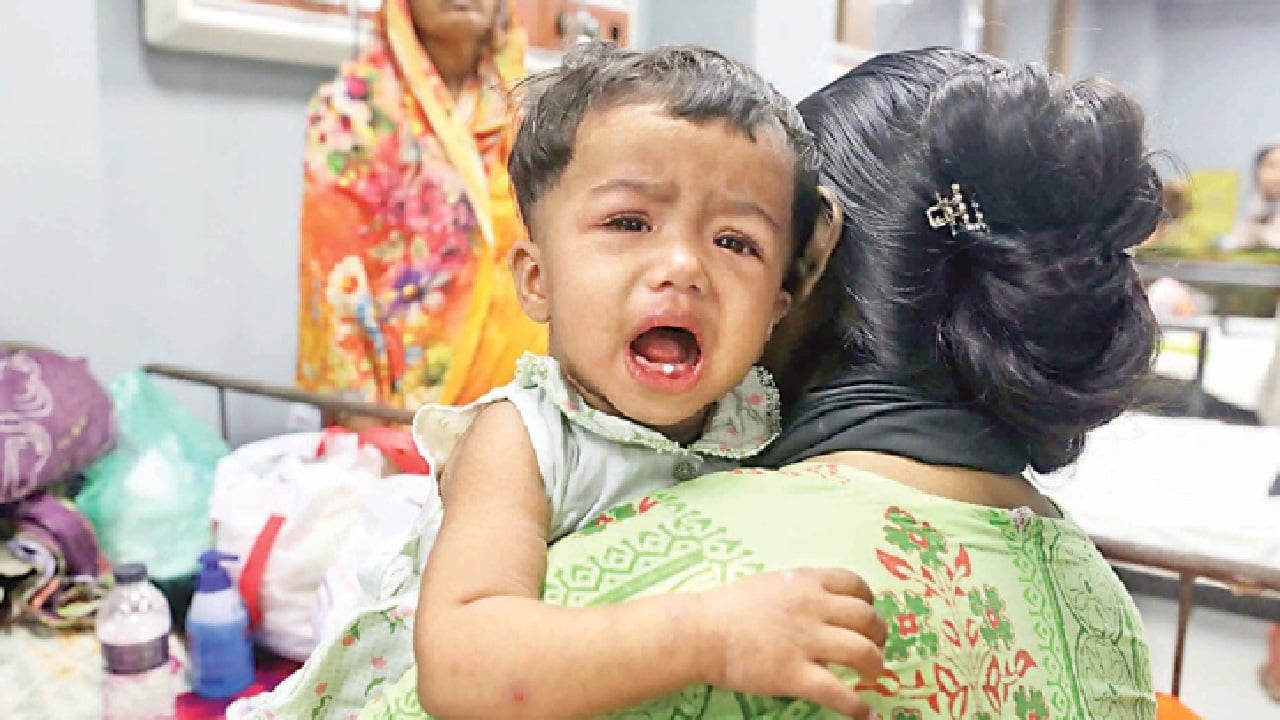 হামে একদিনে আরও ৬ শিশুর মৃত্যু