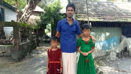 অসুস্থ বাবাকে বাঁচাতে ৭ বছরের দিয়ার আকুতি
