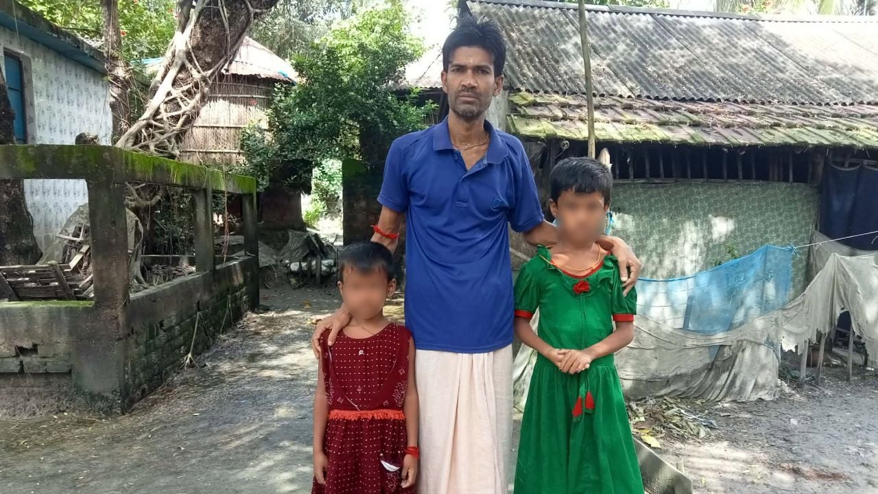 অসুস্থ বাবাকে বাঁচাতে ৭ বছরের দিয়ার আকুতি