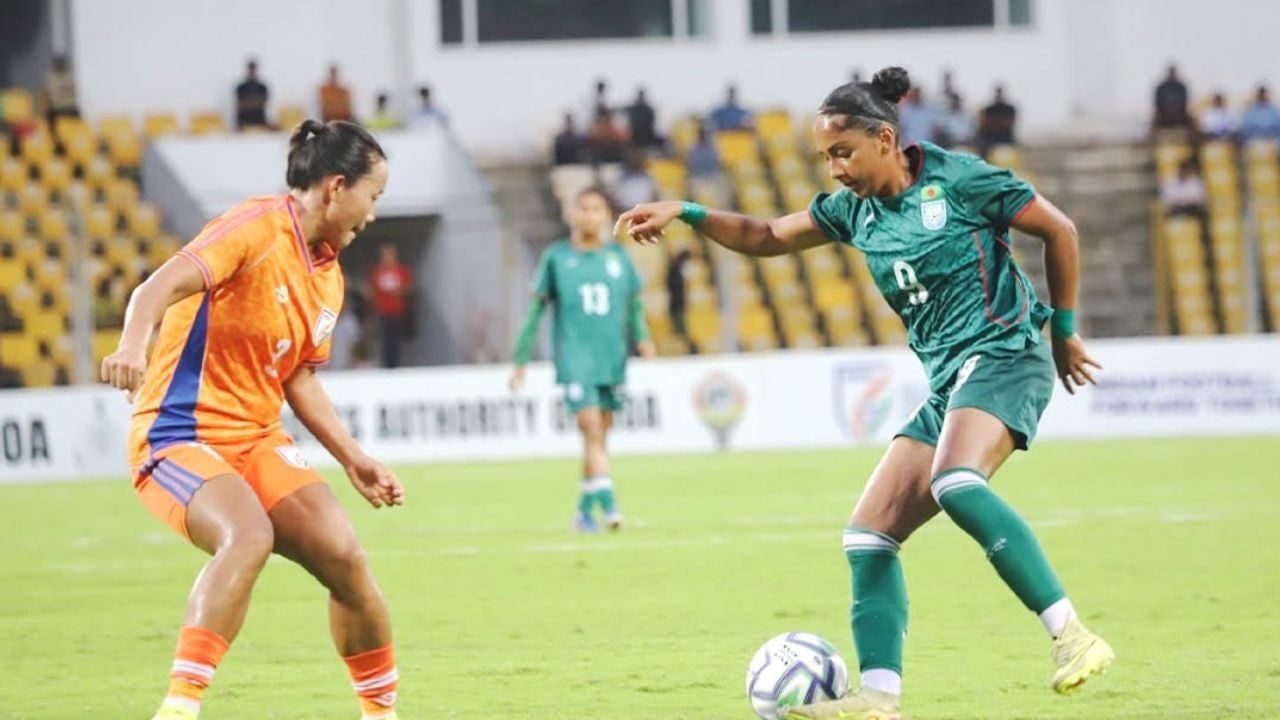 সাফ ফাইনালে প্রথমার্ধে সমতা