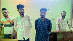 বাকৃবির গেস্ট হাউসে ইয়াবাসহ আটক ৪