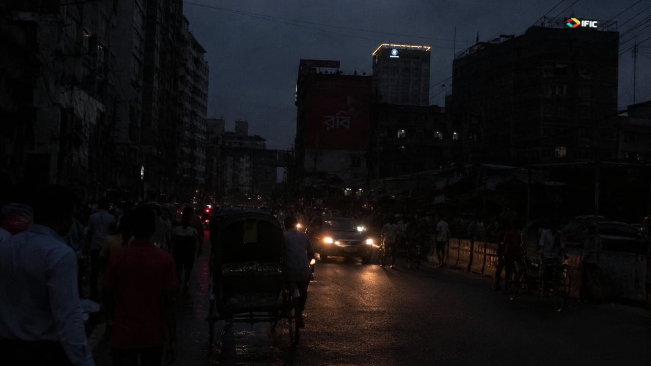 প্রায় ১ ঘণ্টা ধরে বিদ্যুৎহীন মতিঝিল, ব্যাহত দাপ্তরিক কার্যক্রম
