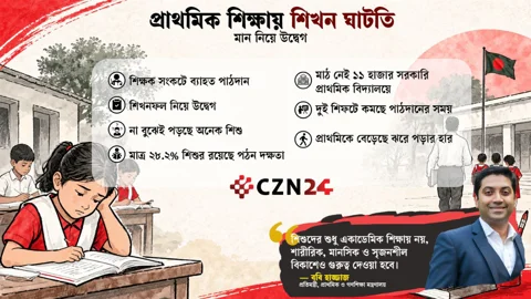 শিখন পদ্ধতিসহ নানামুখী সংকটে প্রাথমিক শিক্ষা