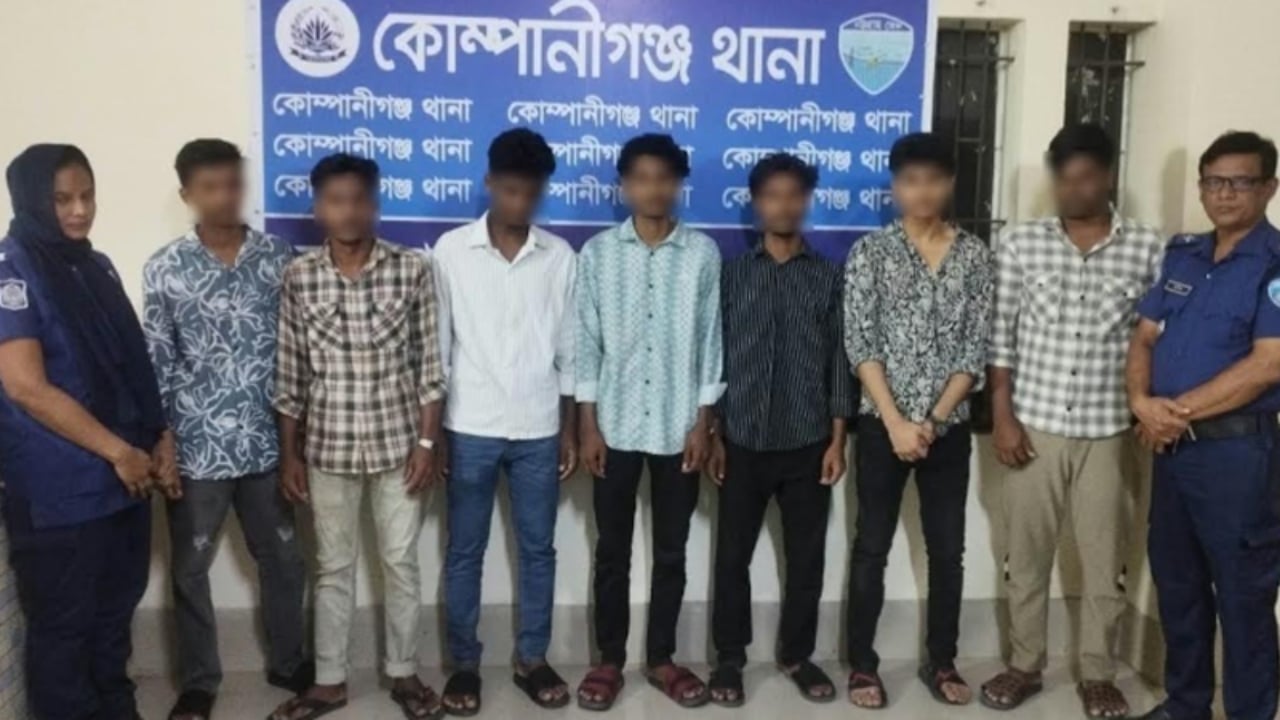নোয়াখালীতে কিশোর গ্যাংবিরোধী অভিযান, আটক ৩০