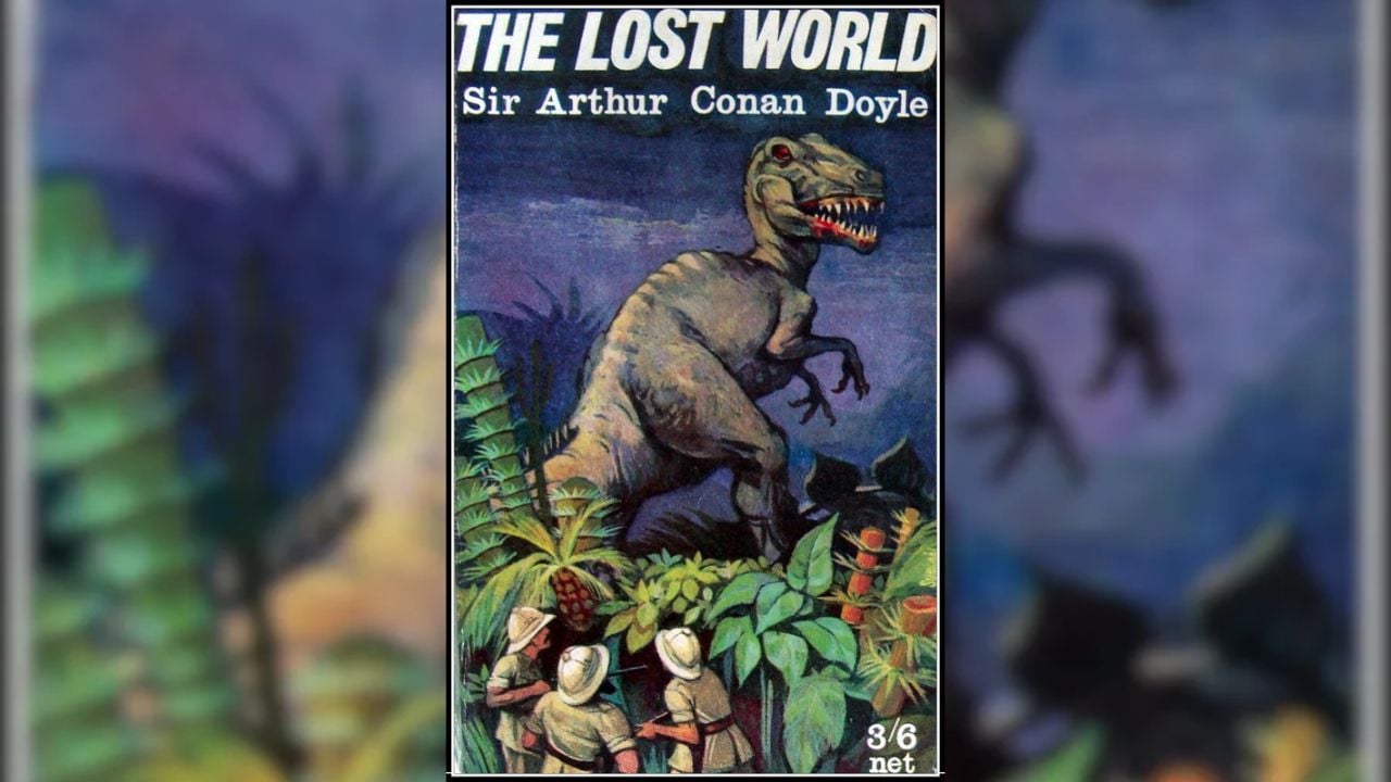 ‘দ্যা লস্ট ওয়ার্ল্ড’ বইয়ের প্রচ্ছদ