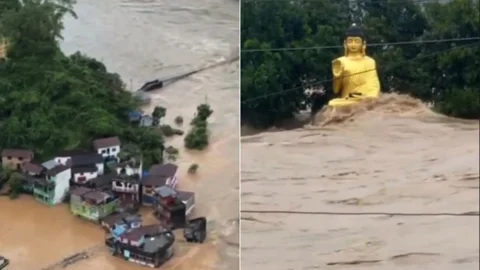 ভারী বৃষ্টি ও বন্যায় আবারও বিপর্যস্ত নেপাল