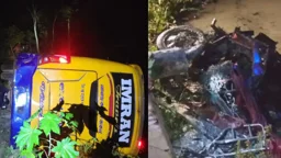পটুয়াখালীতে বাসের সঙ্গে অটোরিকশার মুখোমুখি সংঘর্ষ, নিহত ৪