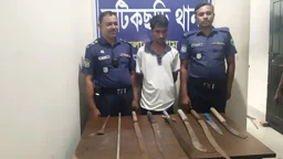 সন্ত্রাসী ডেভিড ইমনের সহযোগী ‘টেস্টার মোবারক’ অস্ত্রসহ গ্রেপ্তার