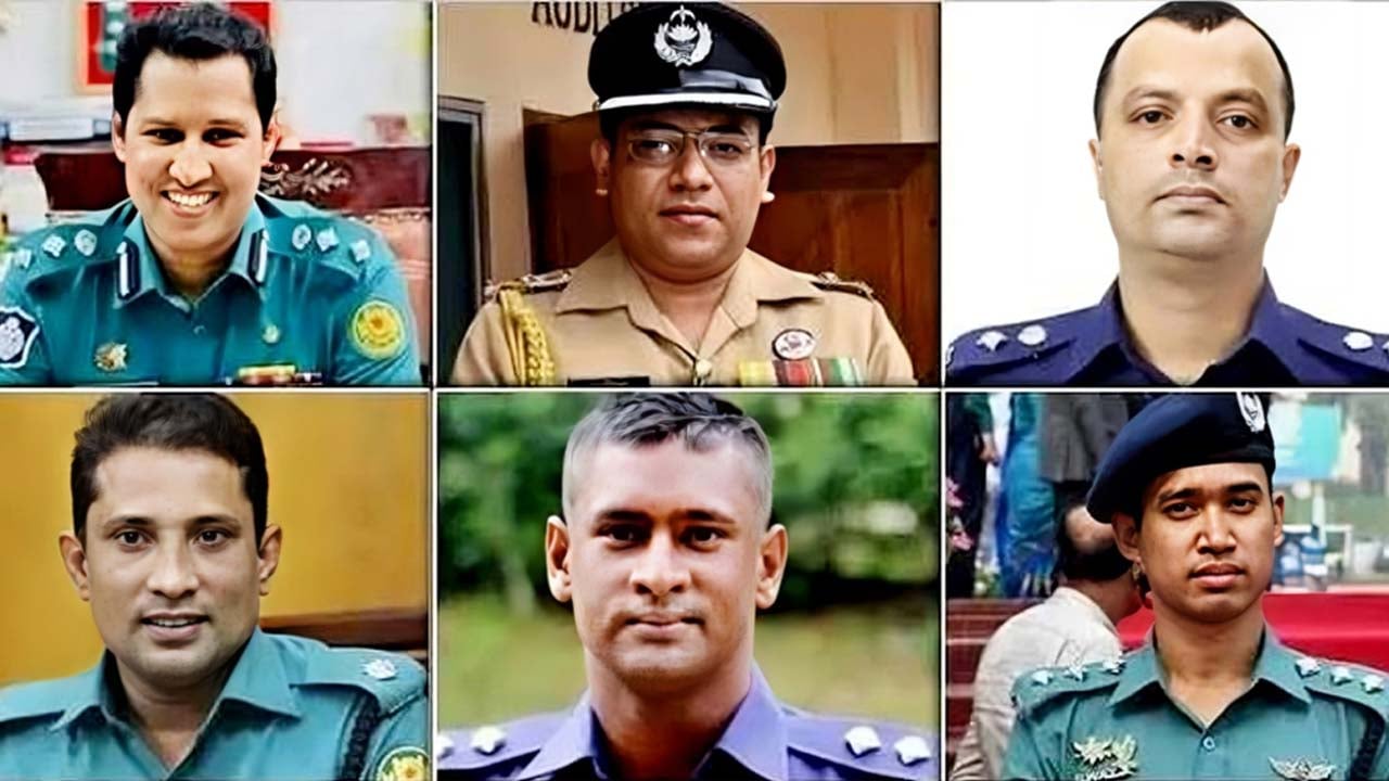 বিপ্লব সরকারসহ ৬ পুলিশ কর্মকর্তা বরখাস্ত