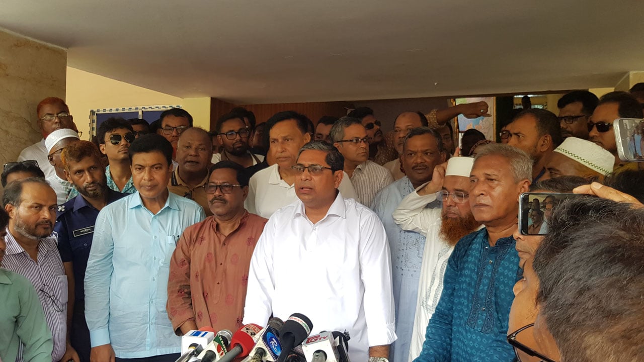 স্থানীয় নির্বাচন নিয়ে কলঙ্ক মেনে নিবে না বিএনপি: শাহে আলম