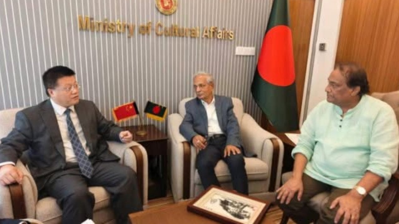বাংলাদেশের সঙ্গে সাংস্কৃতিক সম্পর্ক জোরদারে আগ্রহী চীন