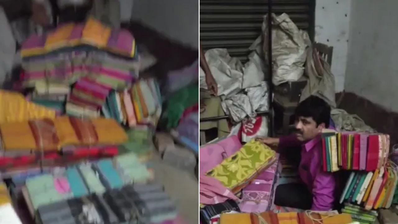 শাড়ির নিচে লুকিয়েও গ্রেপ্তার এড়াতে পারলেন না তৃণমূল নেতা