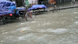 ভোররাতের বৃষ্টিতে ডুবলো ঢাকা
