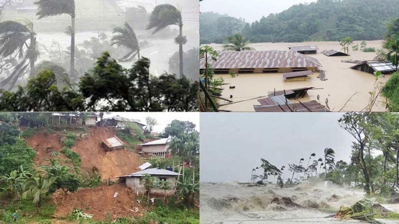 বিভিন্ন জেলায় দুর্যোগ মোকাবিলায় সরকারের উদ্যোগ