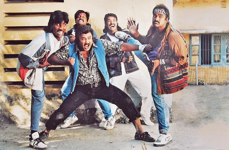 সিনেমায় জসিমের অ্যাকশনধর্মী একটি দৃশ্য