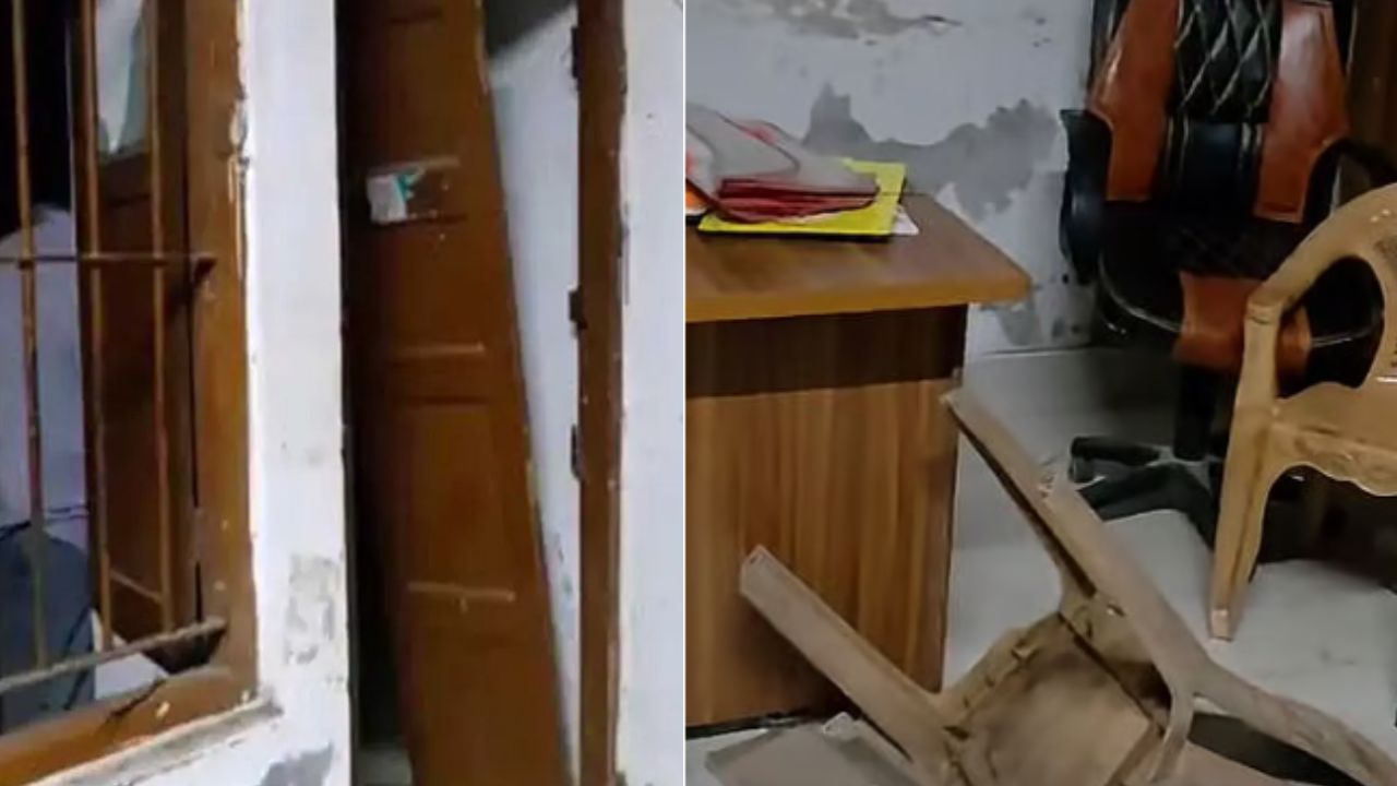 থানার দরজা ভেঙে ‘ভুয়া ভুয়া’ স্লোগানে বেরিয়ে গেল ২২ কিশোর