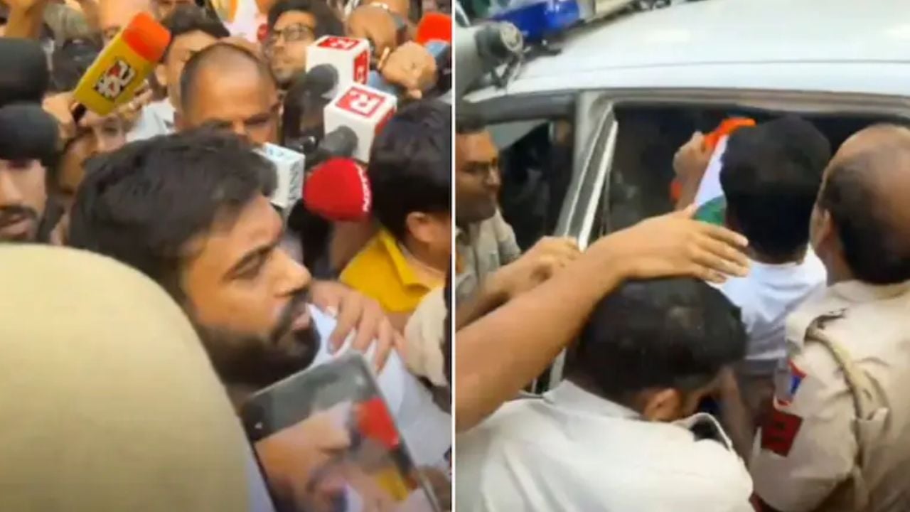 পতাকা মিছিলের আগেই আটক অভিজিৎ দীপকে