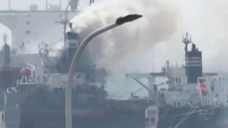 চীনে বিদেশি কার্গো জাহাজে আগুন, নিহত ২০