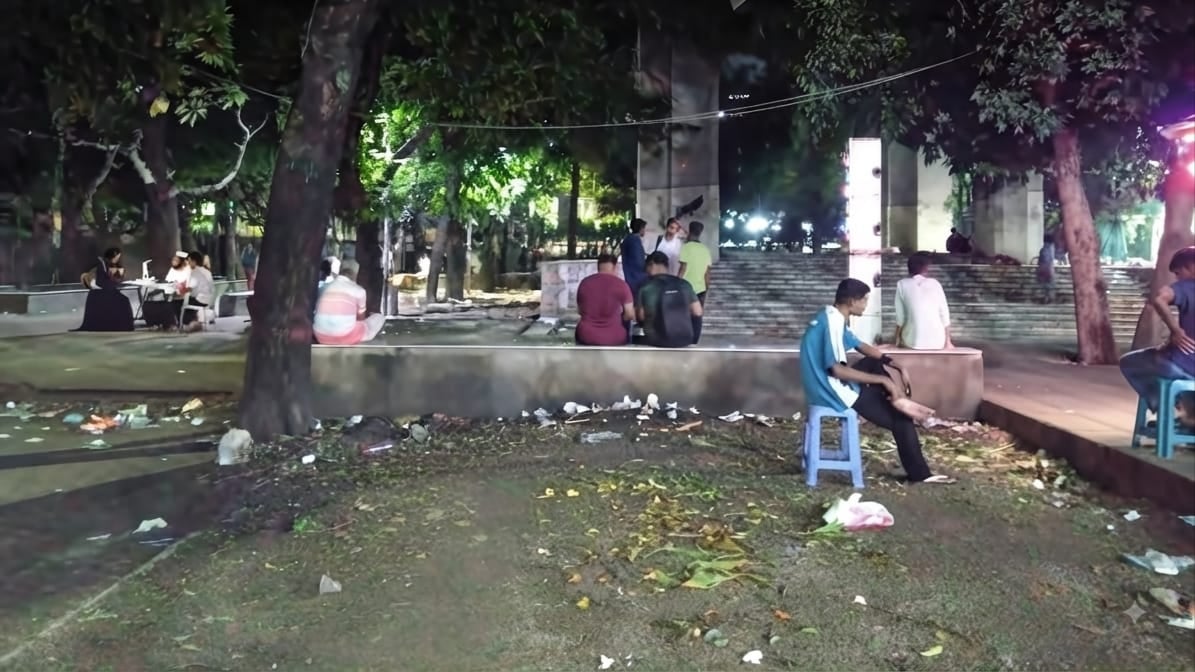 পূর্বের রূপে বাহাদুর শাহ পার্ক