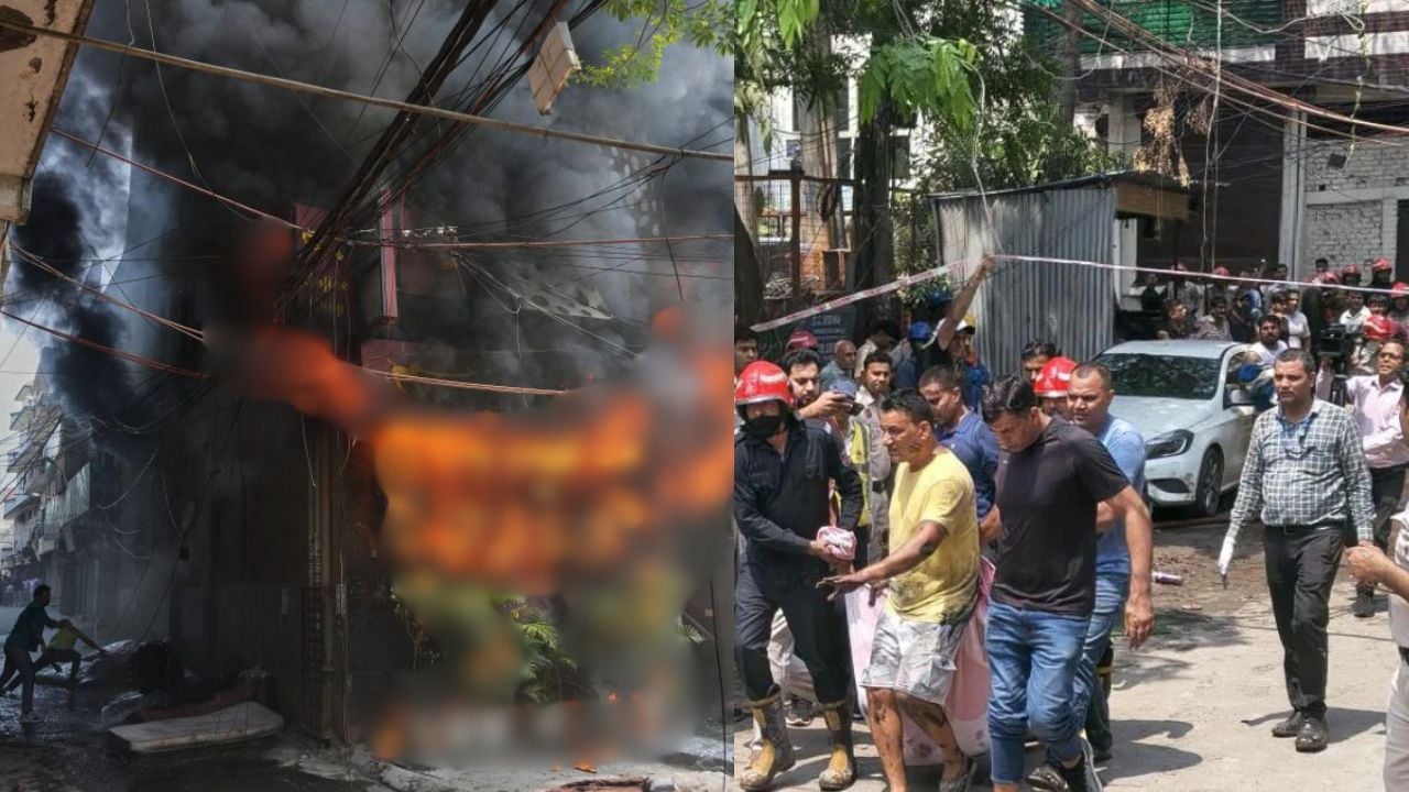 দিল্লিতে হোটেলে ভয়াবহ আগুন, নিহত ২০