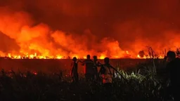 ইন্দোনেশিয়ায় দাবানল নেভাতে গিয়ে নিহত ৪